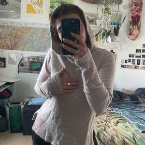 🐏Knitted (4%) Cashmere Hoodie!🐏